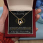 You Give Me A Boner - Elegant - Valentine's Love Heart Necklace