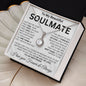 To My Soulmate - Last Kiss - Valentine's Eternal Hope Necklace