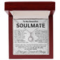 To My Soulmate - Last Kiss - Valentine's Eternal Hope Necklace