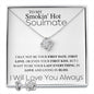 To My Soulmate - My Last Everything - Valentine's Love Knot Necklace