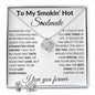 To My Soulmate - My Queen - Valentine's Love Knot Necklace