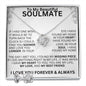 To My Beautiful Soulmate - Love you Longer - Valentine's Love Knot Necklace