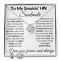 To My Soulmate - I See You - Valentine's Love Knot Necklace