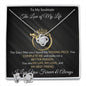 To My Soulmate - You Complete Me - Valentine's Love Knot Necklace