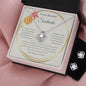 Gift For Soulmate From Loved One - I Love You For All That You Are (Love Knot Necklace w/Earrings)