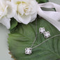 Gift For Soulmate From Loved One - I Love You For All That You Are (Love Knot Necklace w/Earrings)