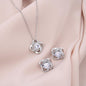 Gift For Soulmate From Loved One - I Love You For All That You Are (Love Knot Necklace w/Earrings)