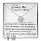 To My Soulmate - One Wish - Valentine's Love Knot Necklace