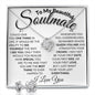 To My Beautiful Soulmate - One Wish - Valentine's Love Knot Necklace