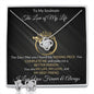 To My Soulmate - You Complete Me - Valentine's Love Knot Necklace