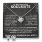 To My Beautiful Soulmate - Love you Longer - Valentine's Love Knot Necklace
