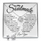 To My Soulmate - My Queen - Valentine's Love Knot Necklace