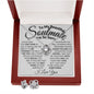 To My Beautiful Soulmate - I'm So Sorry - Valentine's Love Knot Necklace