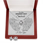 To My Soulmate - Heart Message - Valentine's Love Knot Necklace