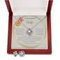 Gift For Wife Love Always - I Love You For All That You Are (Love Knot Necklace w/Earrings)
