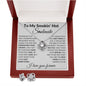 To My Soulmate - My Queen - Valentine's Love Knot Necklace