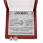To My Beautiful Soulmate - Love you Longer - Valentine's Love Knot Necklace