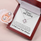 I'm Sorry - I Hide My Tears - Valentine's Love Knot Necklace