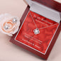 To My Best Friend - Valentine's Love Knot Necklace