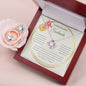 Gift For Soulmate From Loved One - I Love You For All That You Are (Love Knot Necklace w/Earrings)