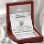 To My Soulmate - Never Forget - Valentine's Love Knot Necklace
