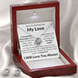 I'm Sorry - A Thousand Apologies - Valentine's Love Knot Necklace