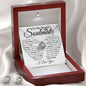 To My Smokin' Hot Soulmate - Your Last Everything - Valentine's Love Knot Necklace