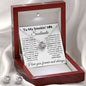 To My Soulmate - I See You - Valentine's Love Knot Necklace