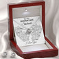 To My Soulmate - Heart Message - Valentine's Love Knot Necklace