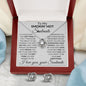 To My Soulmate - Last Everything - Valentine's Love Knot Necklace