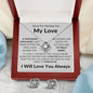 I'm Sorry - A Thousand Apologies - Valentine's Love Knot Necklace