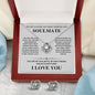 To My Beautiful Soulmate - Love Of My Life - Valentine's Day Love Knot Necklace