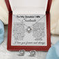 To My Soulmate - I See You - Valentine's Love Knot Necklace
