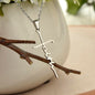 To My Daughter - Faith - Graduation Faith Cross Necklace