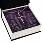 To My Daughter - Faith - Graduation Faith Cross Necklace