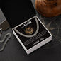 To My Man - Life's Toughest Warrior - Valentine's Cuban Link