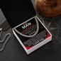 To My Man - Test OF Time - Valentine's Cuban Link Necklace