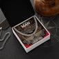 To My Man - Love Of My Life - Valentine's Cuban Link Necklace