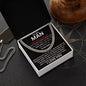 To My Man - Test Of Time - Valentine's Cuban Link Necklace