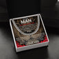 To My Man - Love Of My Life - Valentine's Cuban Link Necklace