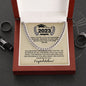 To Young Man - We Believe In You - Cuban Link Necklace