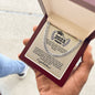 To Young Man - We Believe In You - Cuban Link Necklace