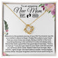 Amazing New Mom - Greatest Journey - Mother's Day Love Knot Necklace