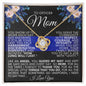 To Officer Mom - My Angel - Mother's Day Love Knot Necklace