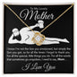 To My Lovely Mother - The Son You Got - Mother's Day Love Knot Necklace