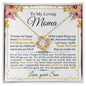 To My Mom From Son - You Are Appreciated - Mother's Day Love Knot Necklace