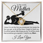 To My Lovely Mother - The Son You Got - Mother's Day Love Knot Necklace