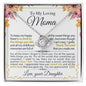 To My Mom From Daughter - You Are Appreciated - Mother's Day Love Knot Necklace