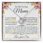 To My Mom From Son - You Are Appreciated - Mother's Day Love Knot Necklace