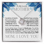 To My Lovely Mother - I Love You - Mother's Day Love Knot Necklace
